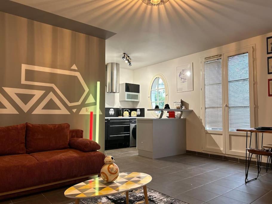 Once Upon A Time - 7Min From Disneyland - Free Private Parking - Self Checkin - Balcony - Barbecue Маньї-ле-Онгр Екстер'єр фото